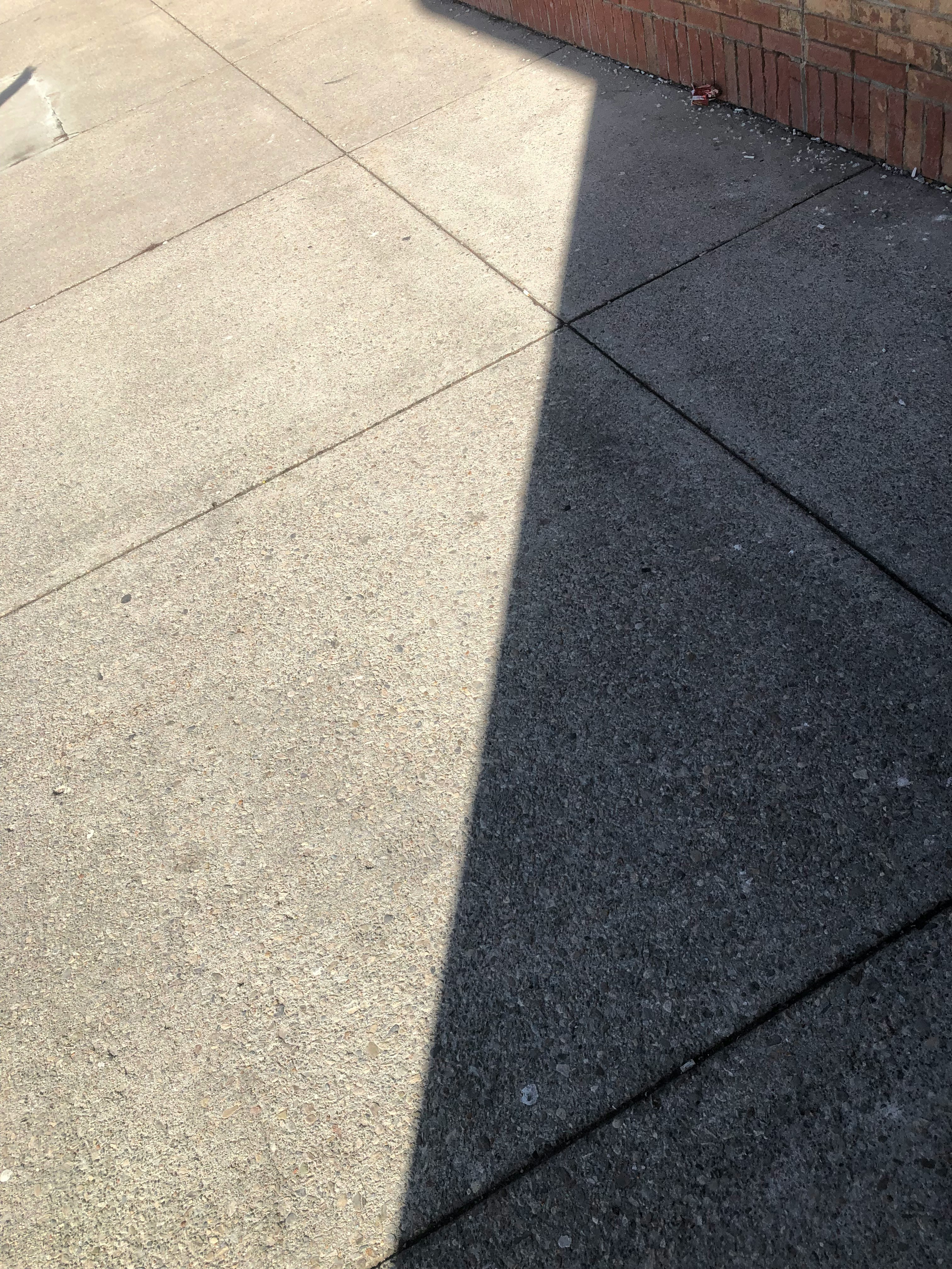 Pressure washing a luxury driveway in San Antonio Texas